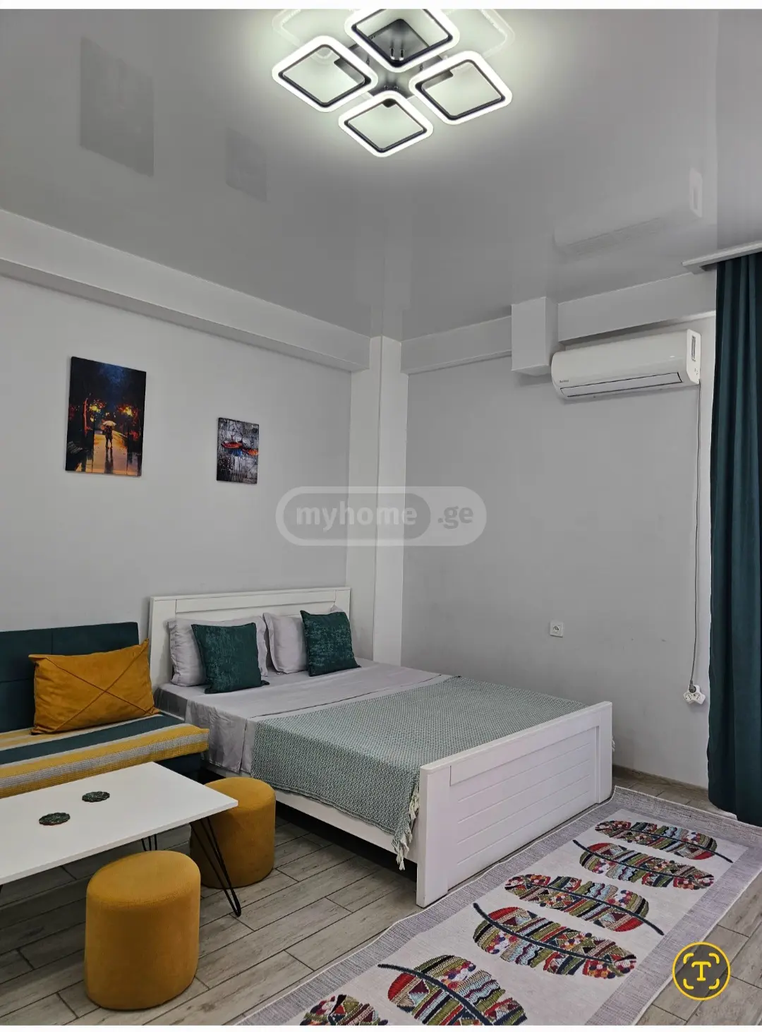 1 Room Apartment Daily Rent In Samgori view 1