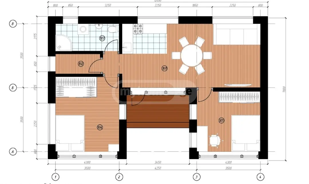 3 Room Private House For Sale view 11
