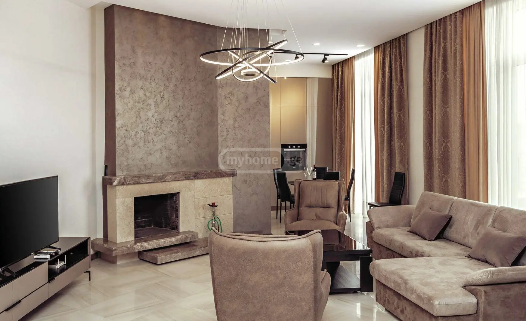 8 Room Private House For Rent In Mtatsminda view 2