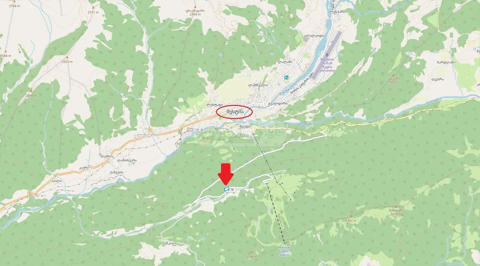 Agricultural Plot For Sale In Mestia view 6