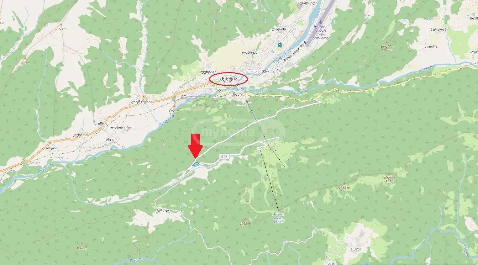 Agricultural Plot For Sale In Mestia view 6