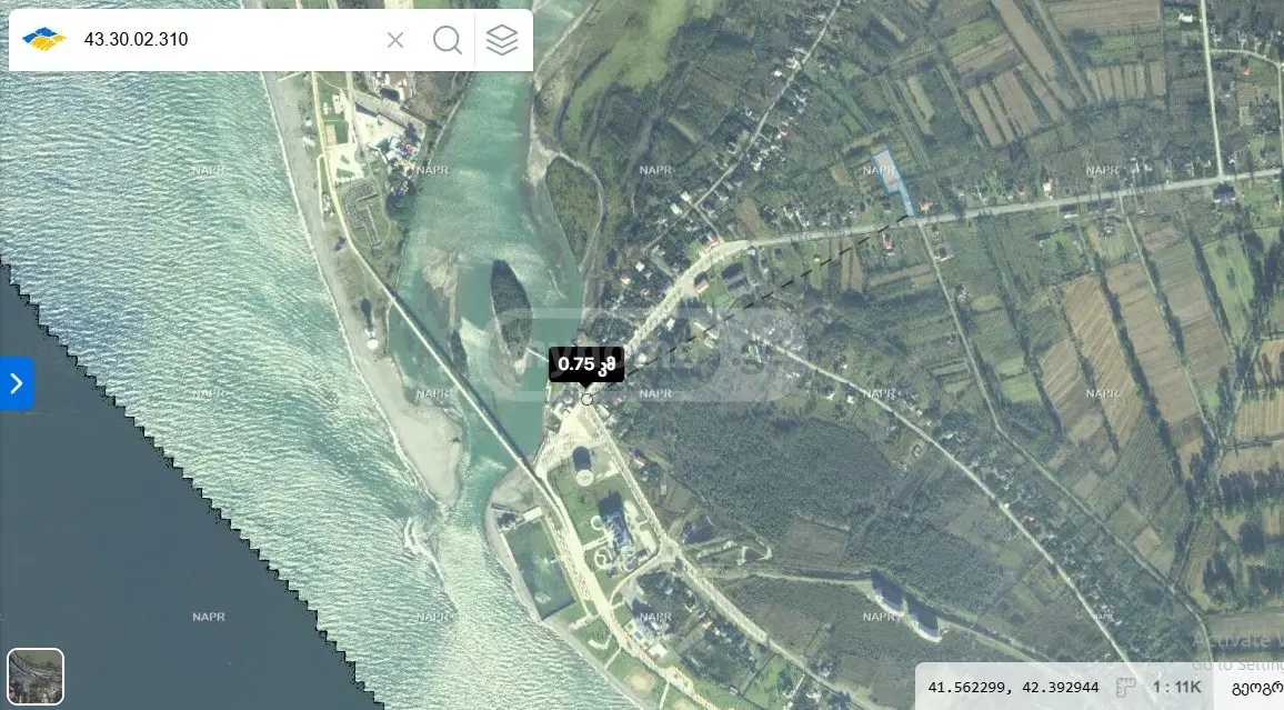 Agricultural Plot For Sale In Anaklia, In Zugdidi Municipality view 1