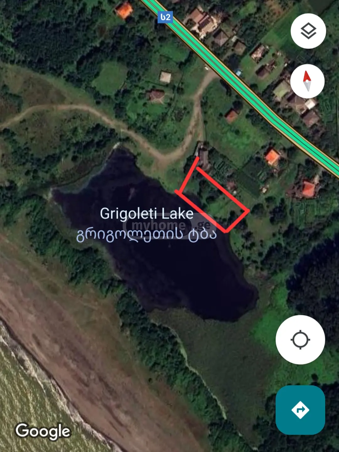 Non-Agricultural Plot For Sale In Grigoleti, In Lanchkhuti Municipality view 3
