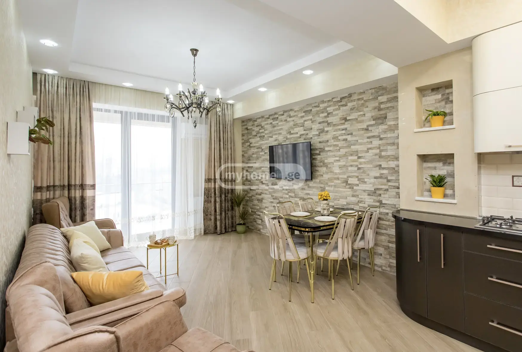 2 Room Apartment Daily Rent In Vake view 2