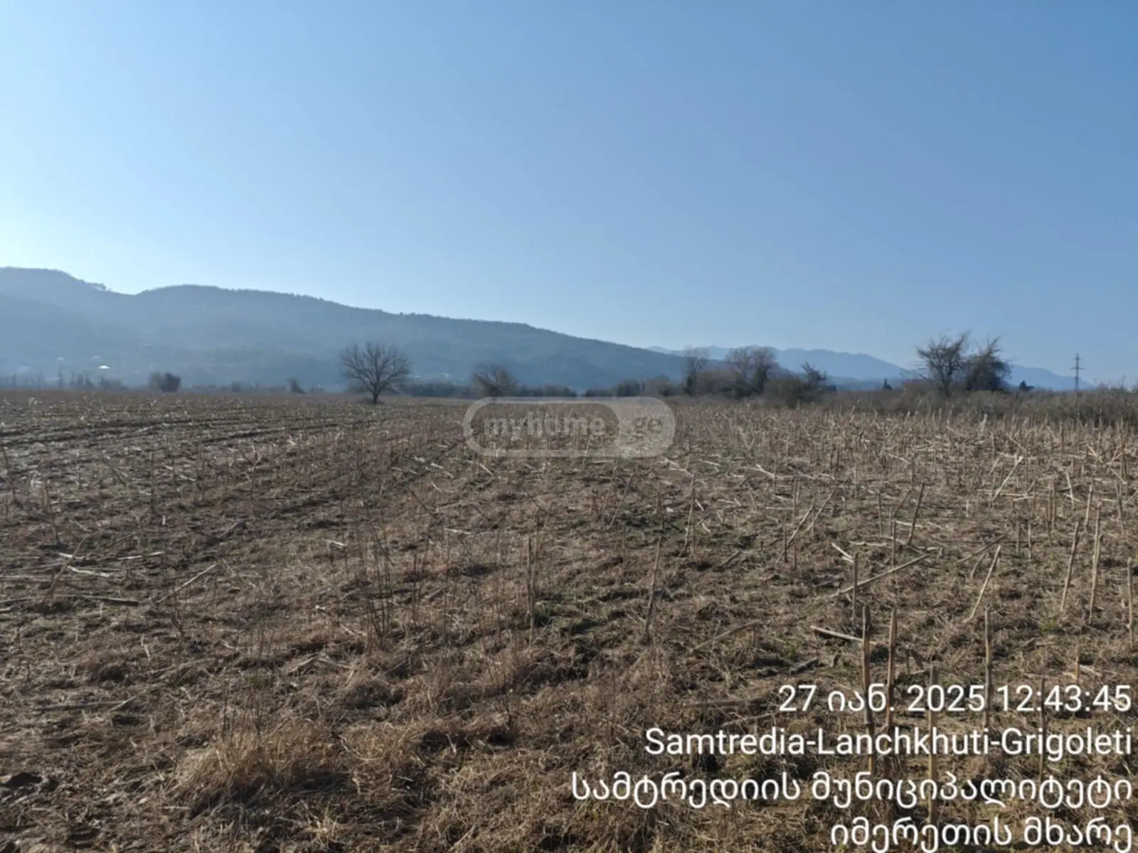 იყიდება Agricultural Plot In Samtrediaში view 2