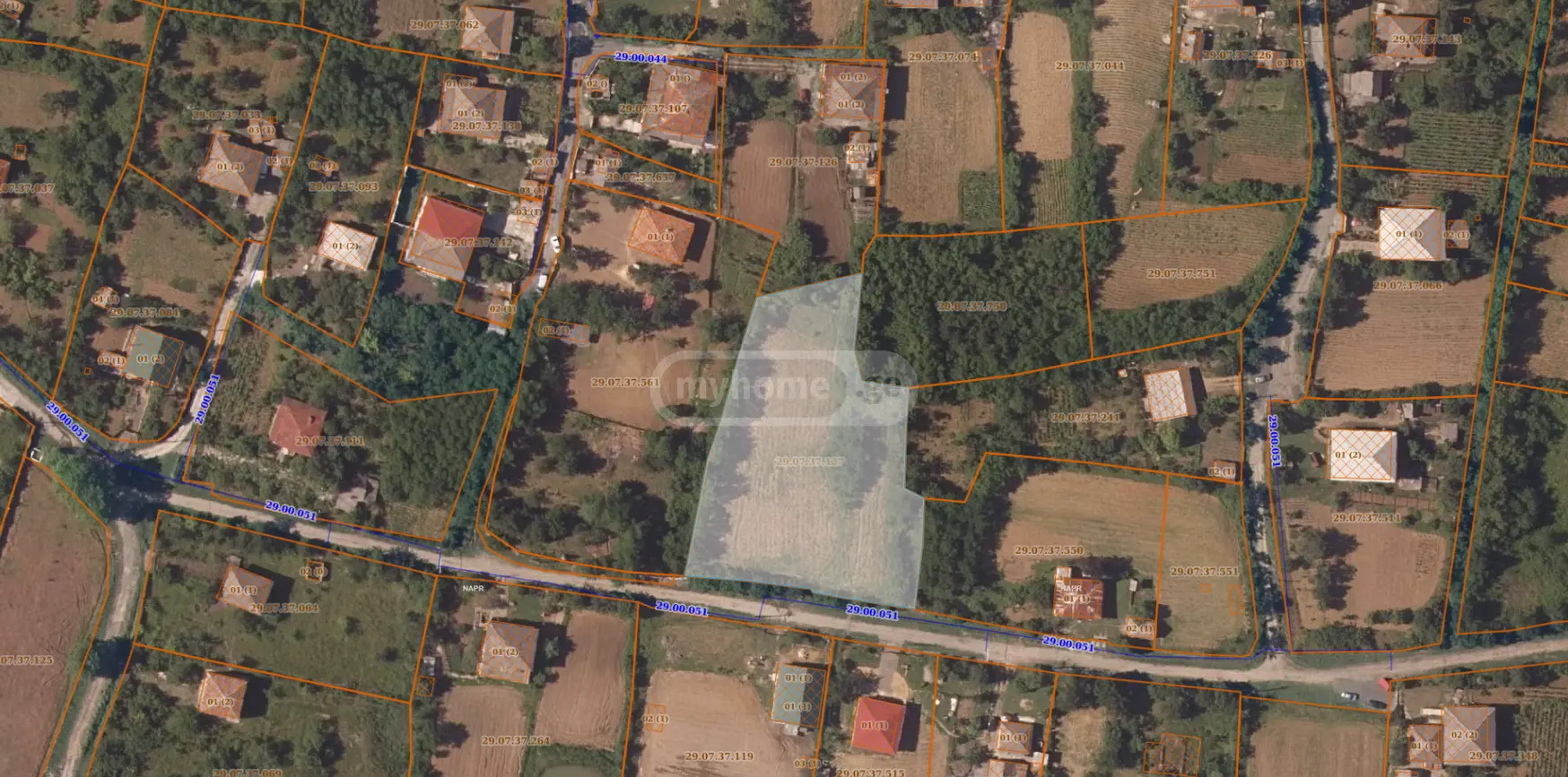 Agricultural Plot For Sale In Tskaltubo view 1