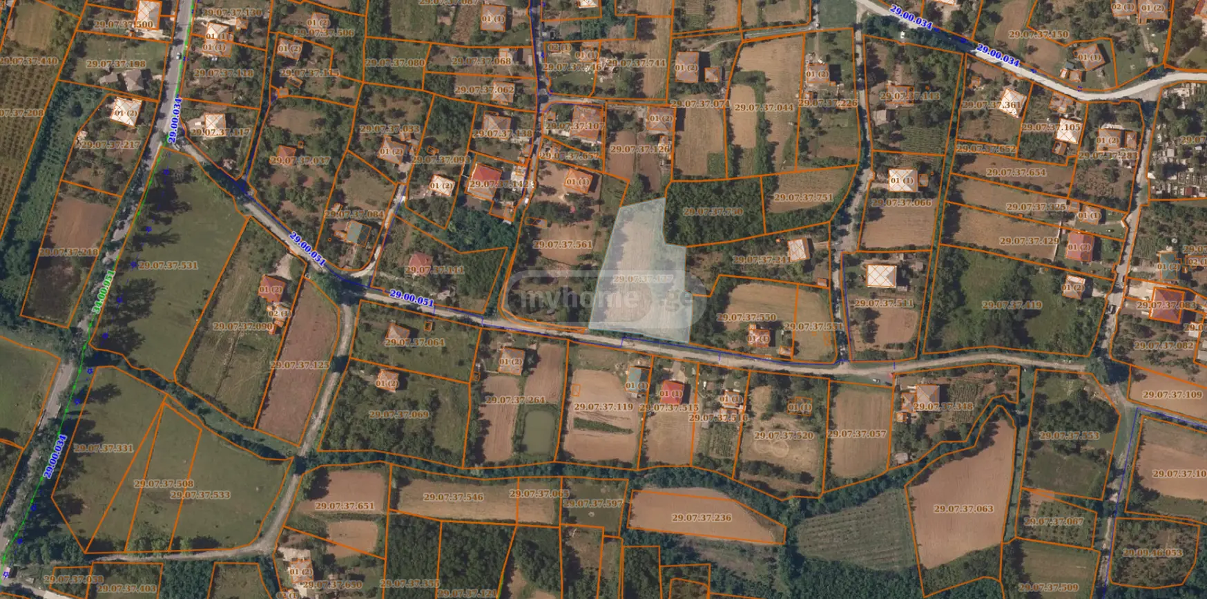 Agricultural Plot For Sale In Tskaltubo view 2