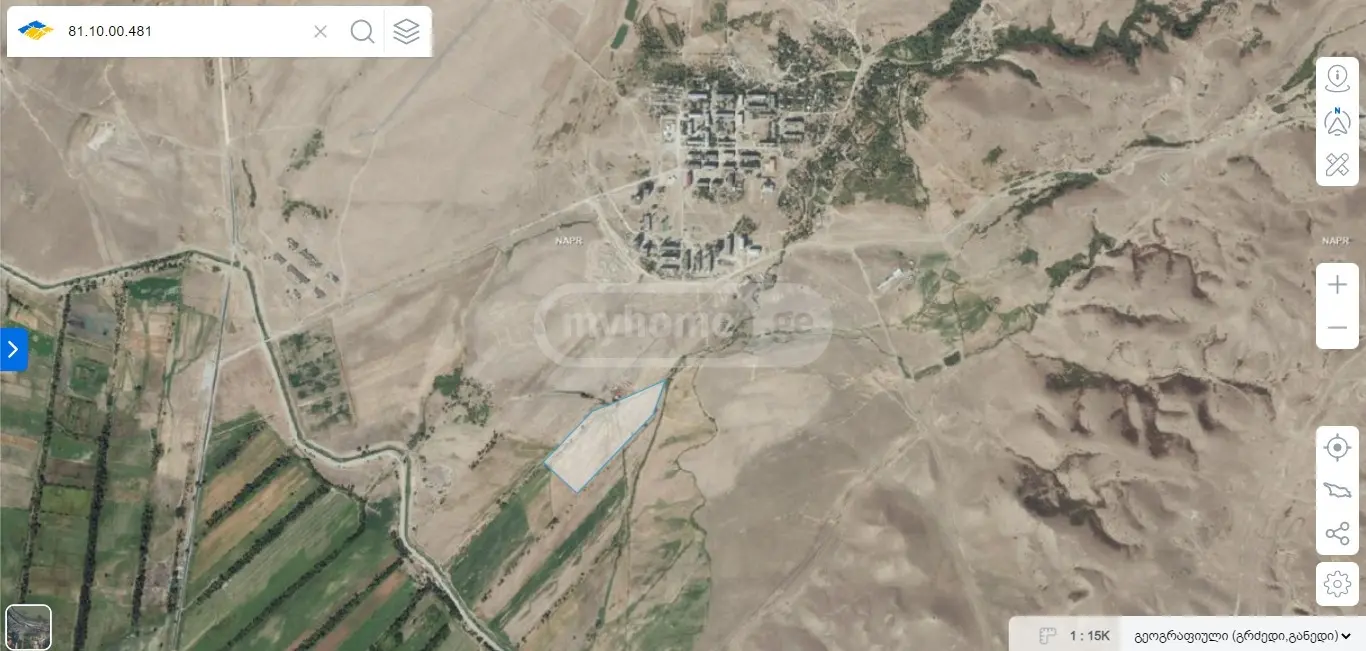 Agricultural Plot For Sale In Vaziani, In Gardabani Municipality view 2
