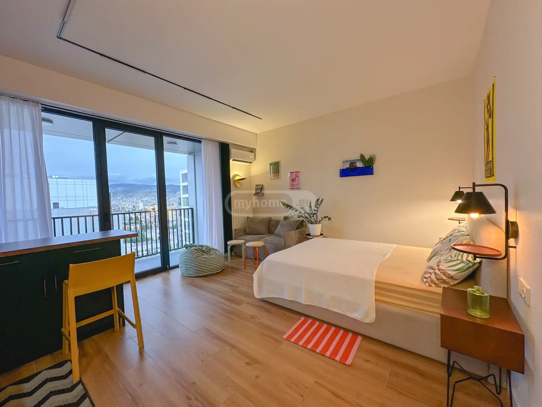 1 Room Apartment Daily Rent In Digomi view 6