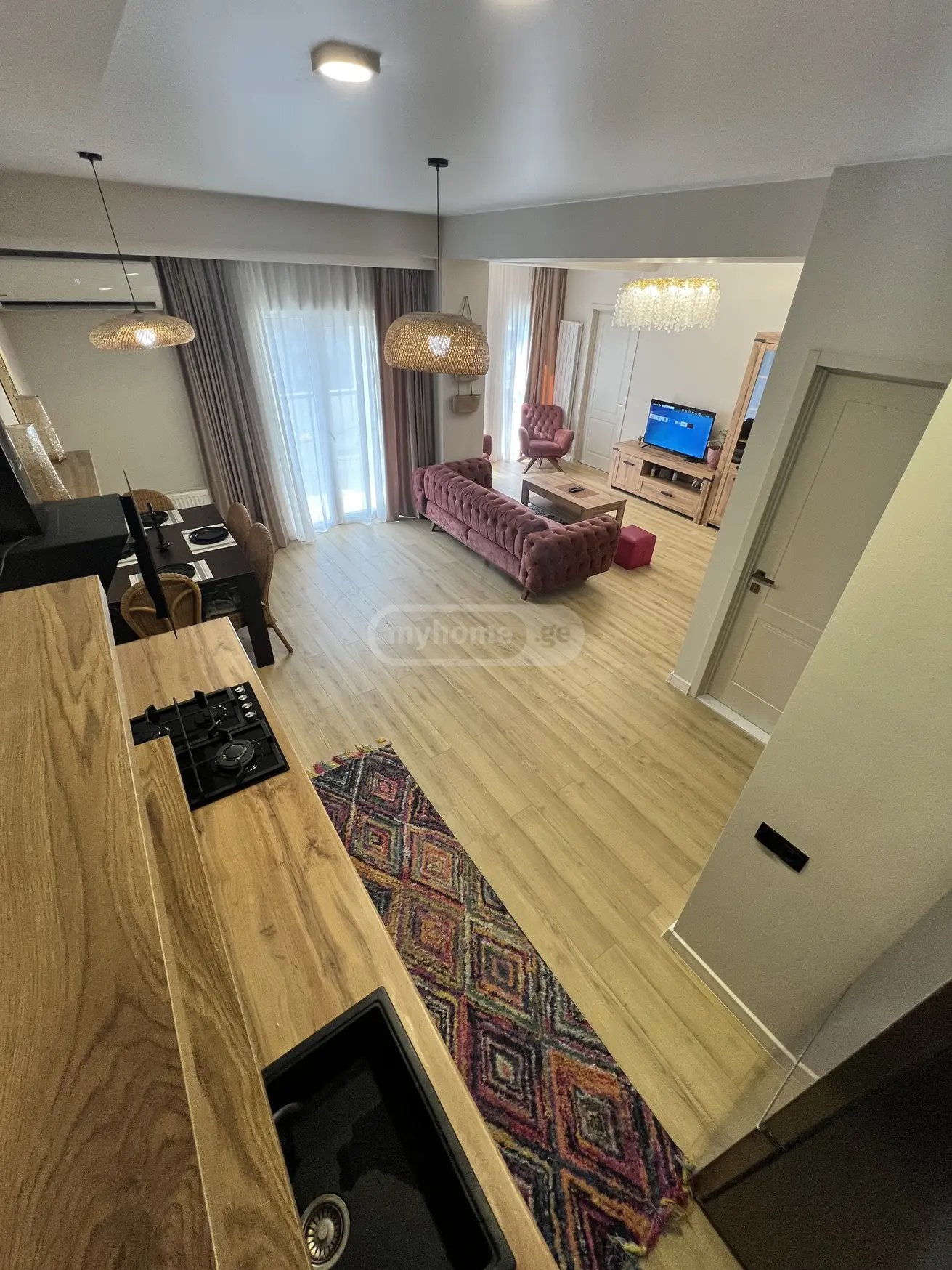 3 Room Apartment Daily Rent In Nadzaladevi view 4