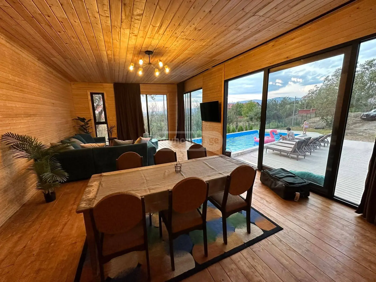 5 Room Country House Daily Rent In Saguramo, In Mtskheta Municipality view 3