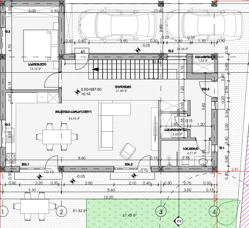 Non-Agricultural Plot For Sale In Chugureti view 3