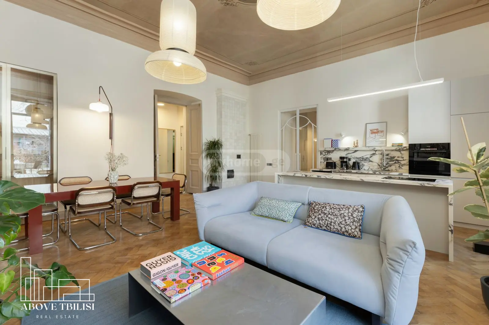 David Aghmashenebeli Ave, 55/1: 3-Room, 91.0 M² | Korter.Ge view 42