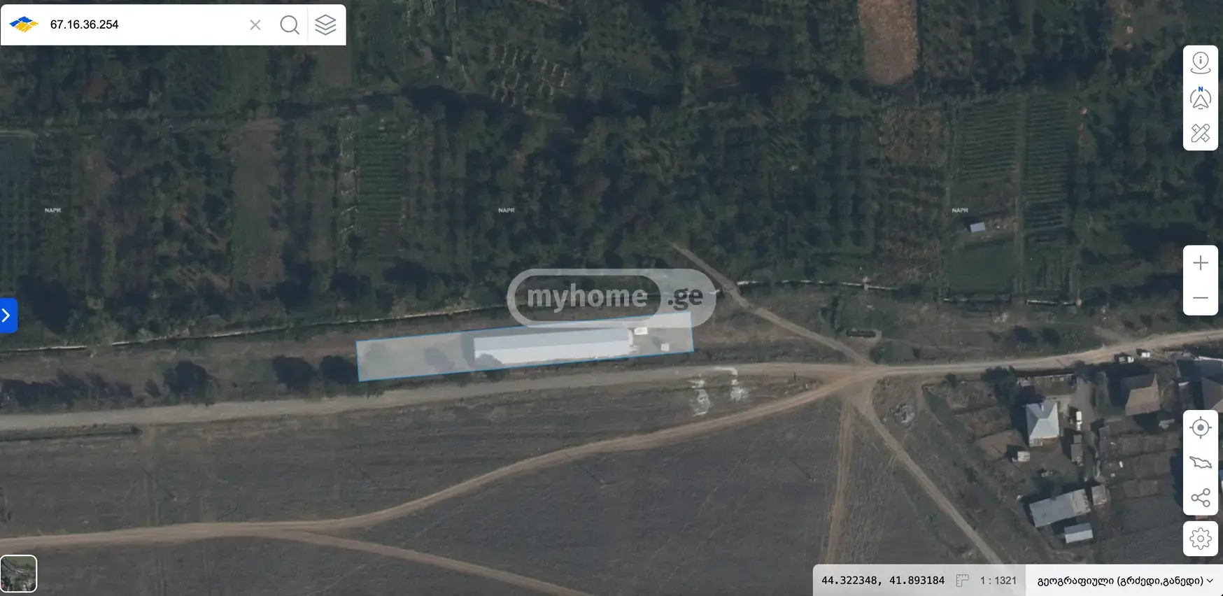 Manufacturing Commercial Area For Sale In Mrgvali Chala, In Kaspi Municipality view 3