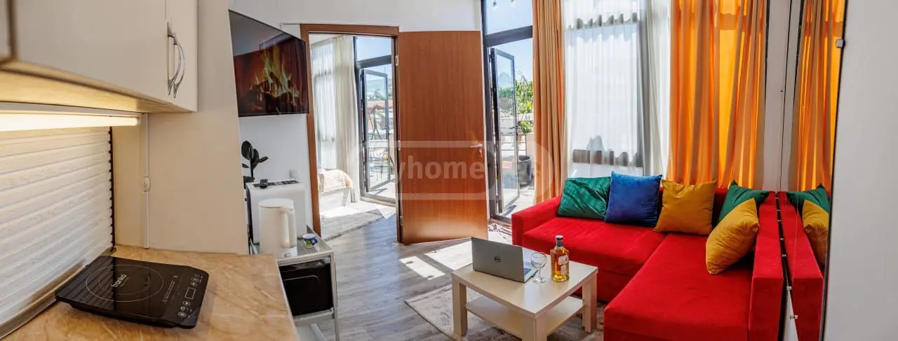 2 Room Apartment Daily Rent In Chugureti view 1