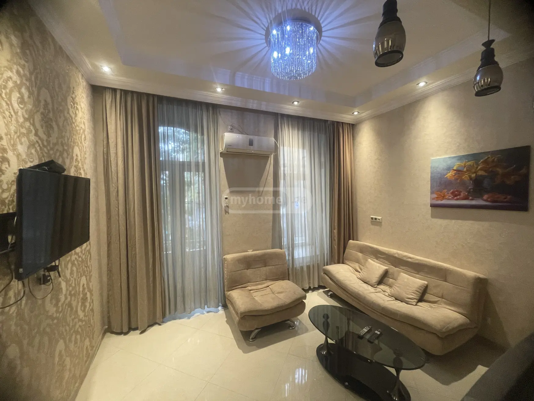 1 Room Flat Daily Rent. Sololaki view 17
