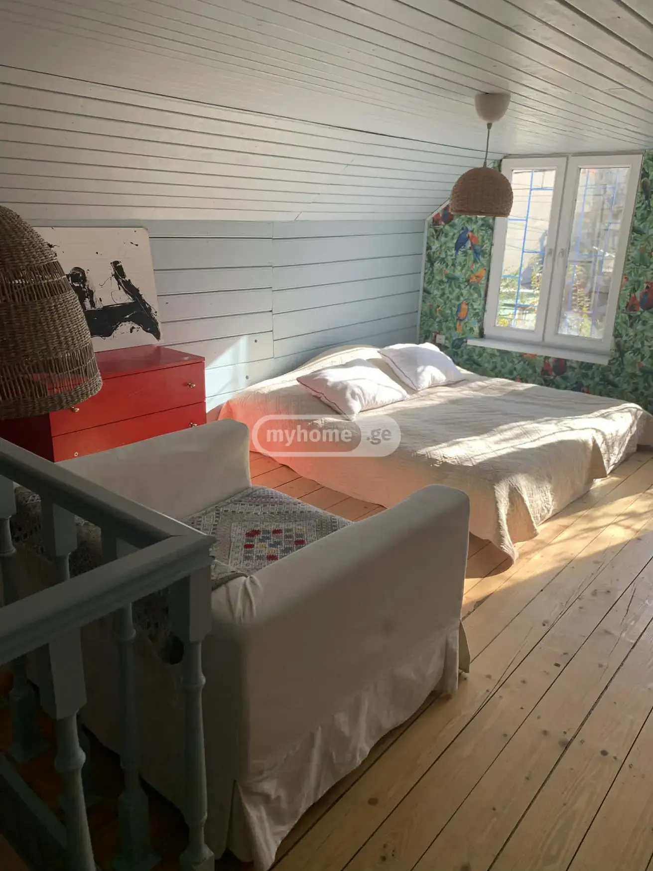3 Room Country House For Rent In Tskneti view 5