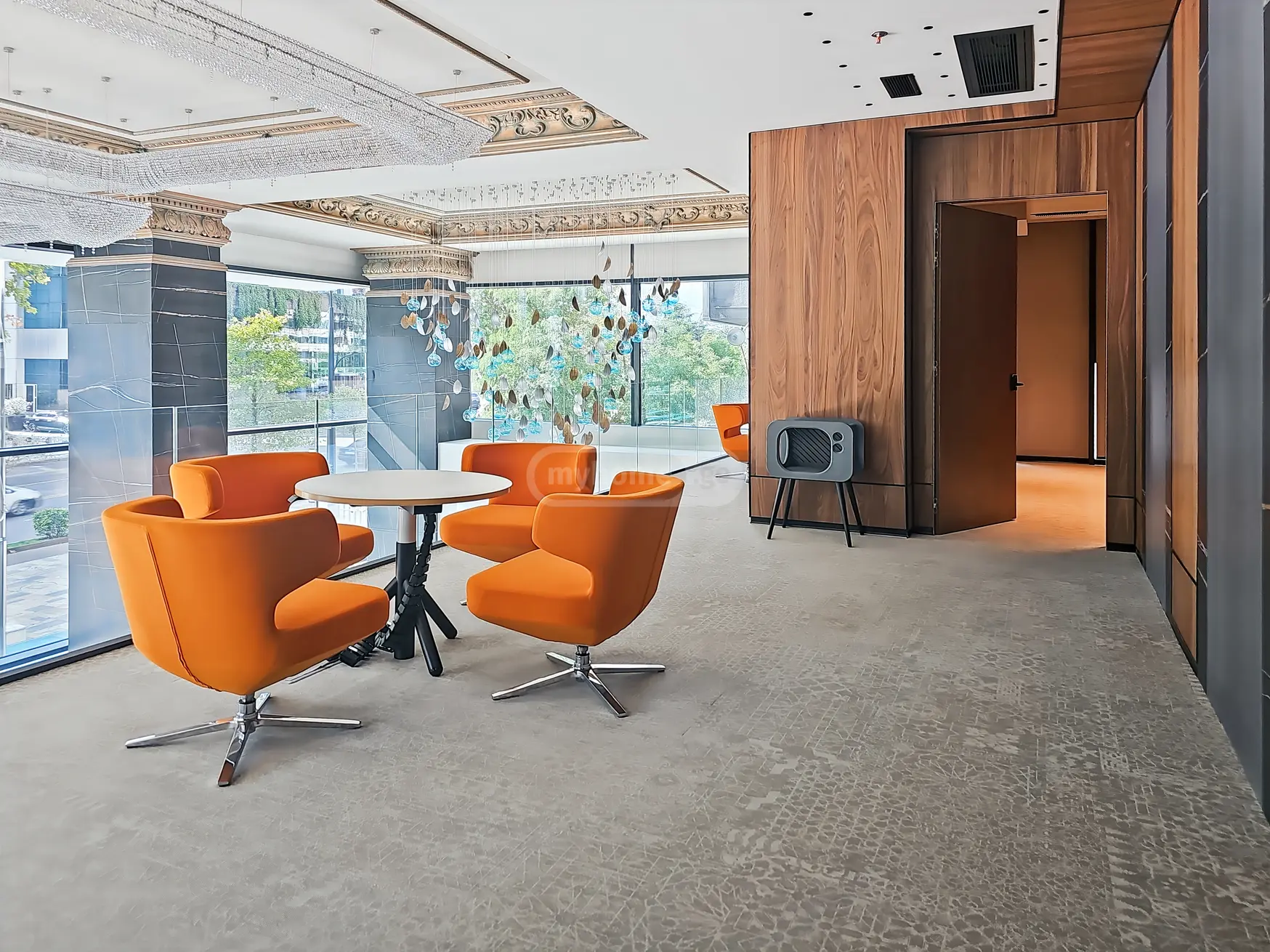 Office Commercial Area For Rent In Vake view 9