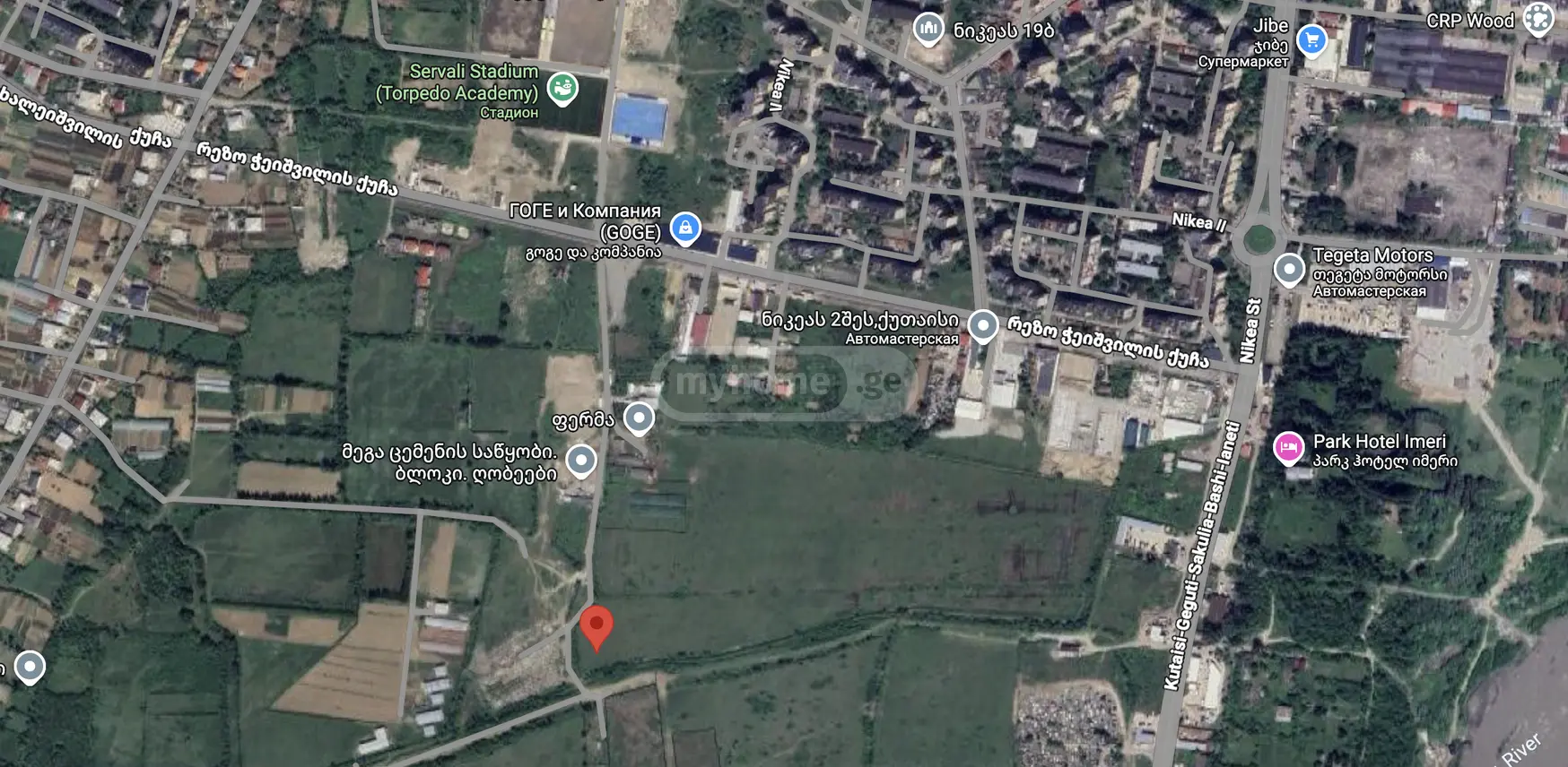 Agricultural Plot For Sale Nikea, In Qutaisi view 2