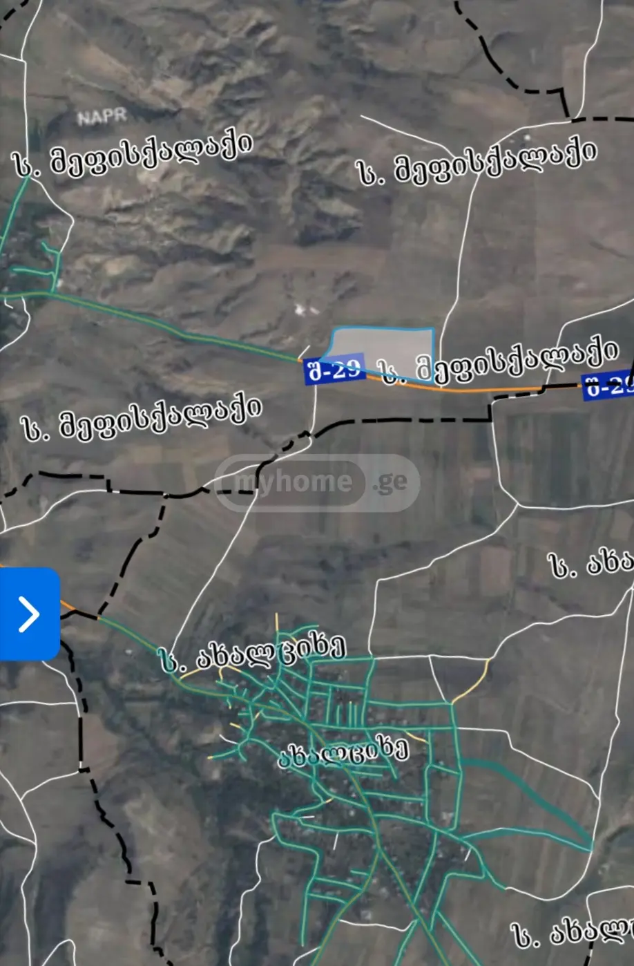 Agricultural Plot For Sale In Kaspi view 1