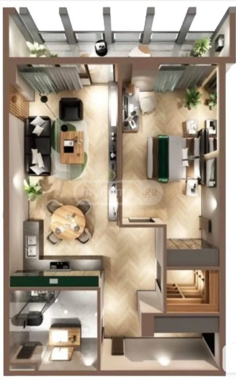 2 Room Apartment For Sale view 8