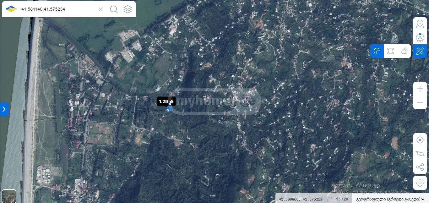Commercial Plot For Sale In Gonio, In Khelvachauri Municipality view 3