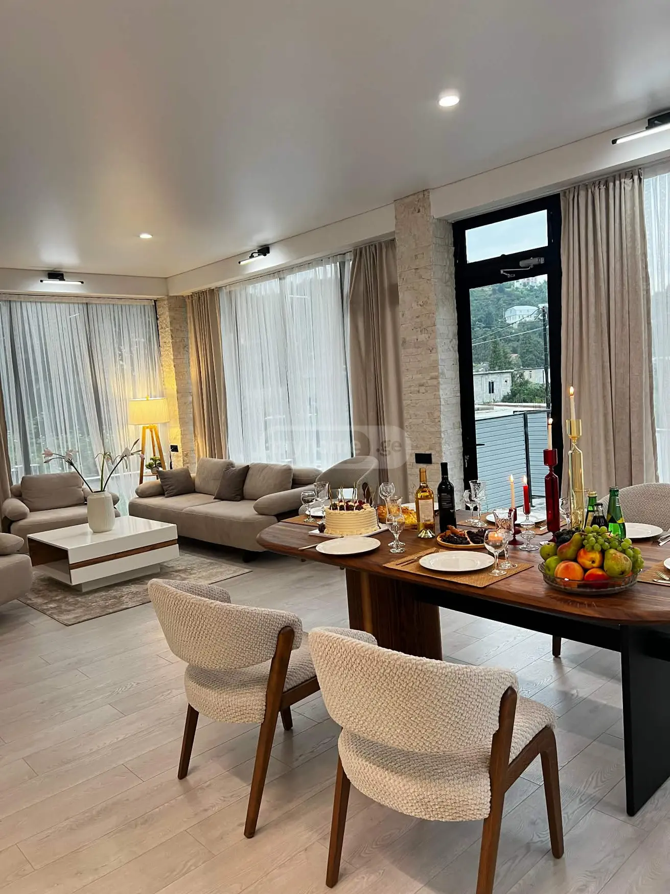 3 Room Private House For Rent In Batumi view 1