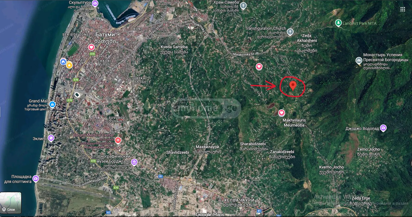 Agricultural Plot For Sale In Khelvachauri view 10