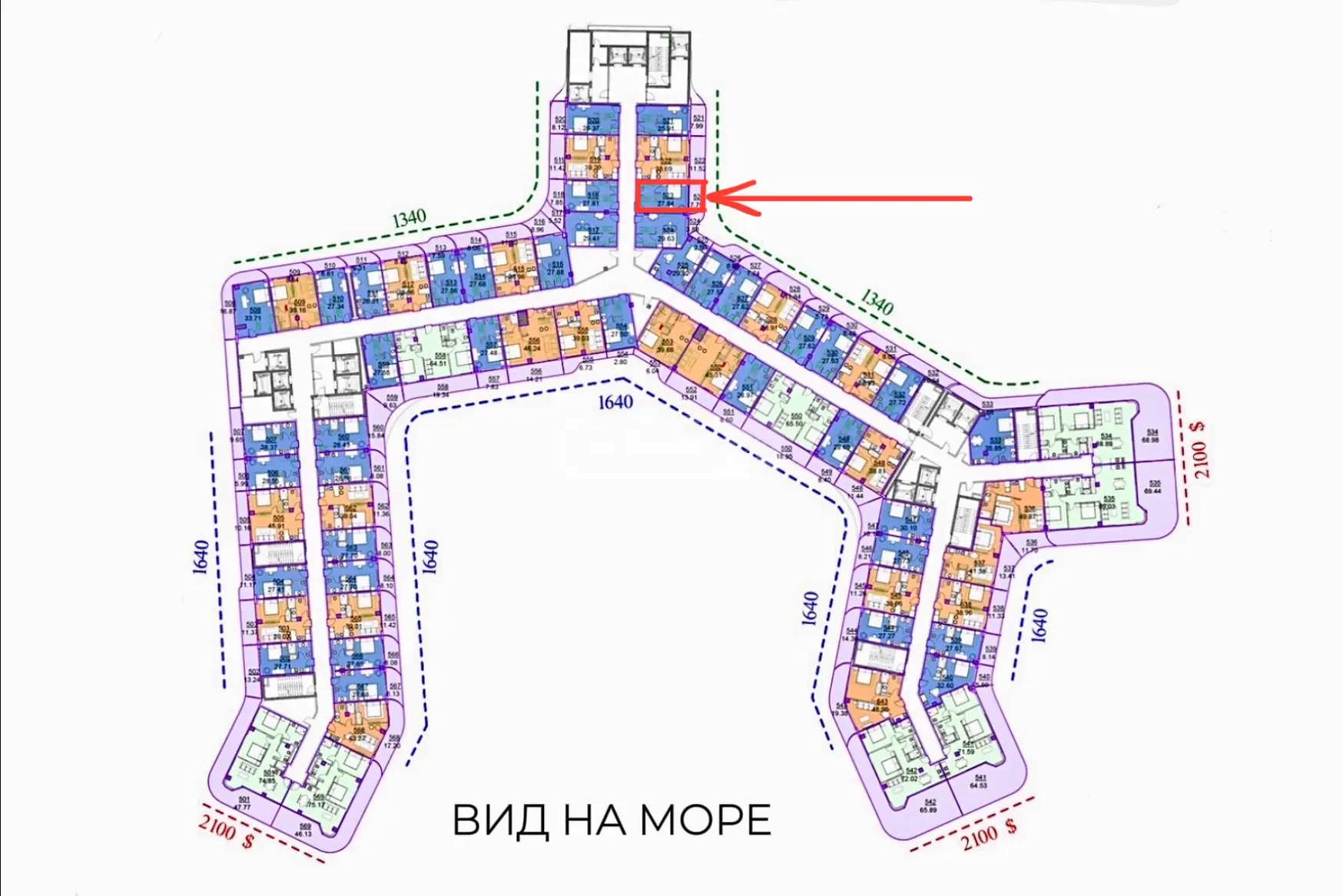 1 Room Apartment For Sale view 3