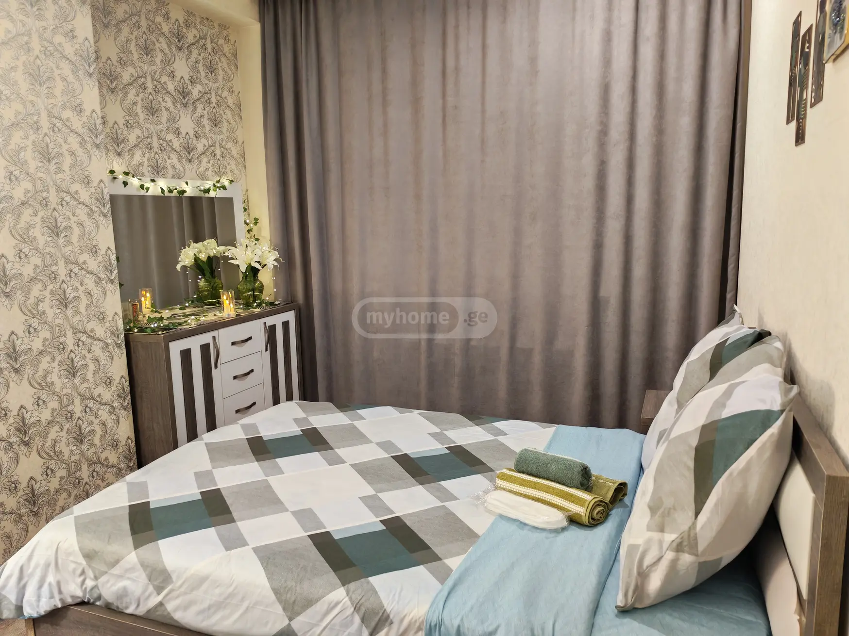 2 Room Apartment Daily Rent In Gldani view 5