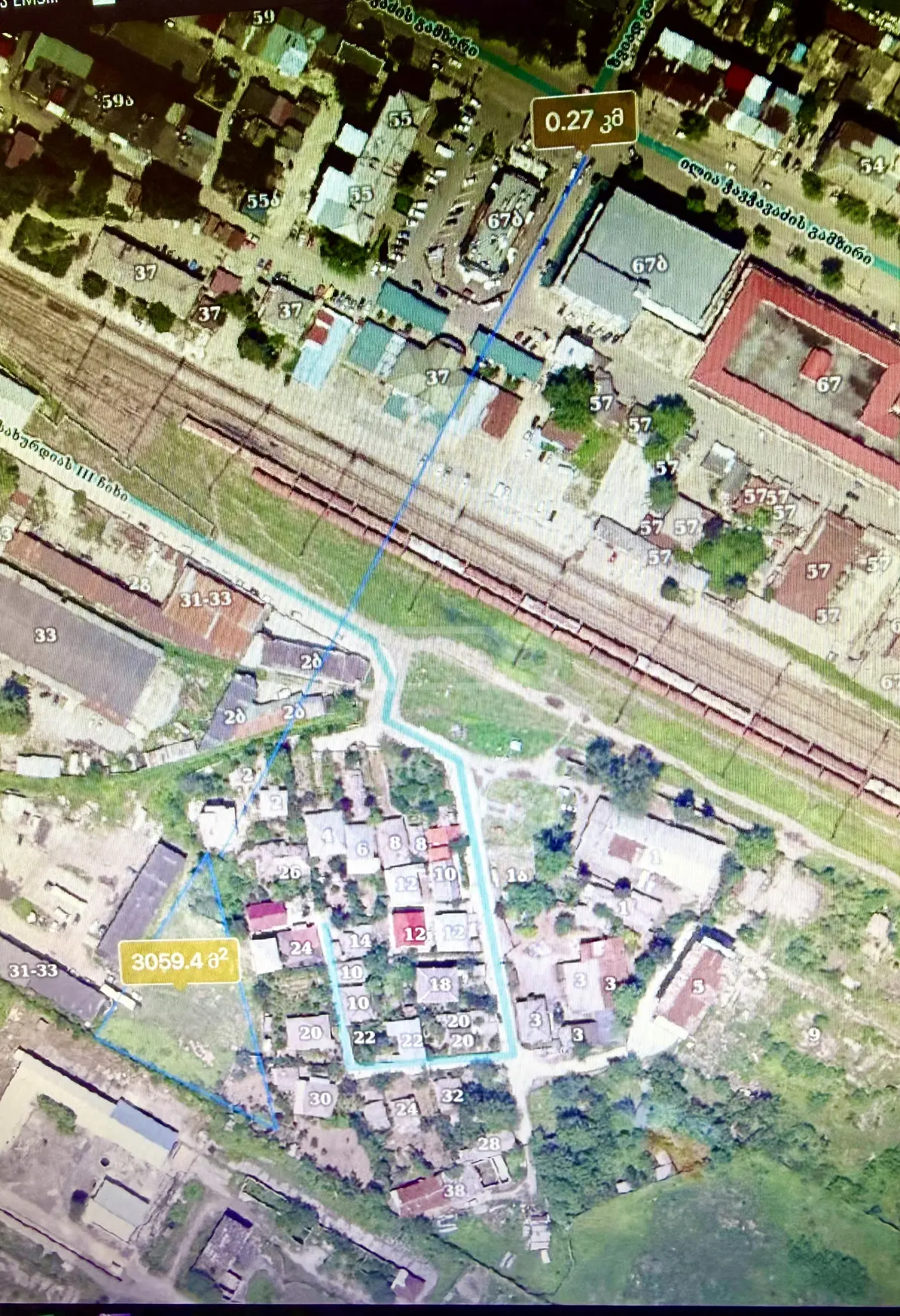 Investment / For Construction Plot For Sale Chavchavadze, In Qutaisi view 5