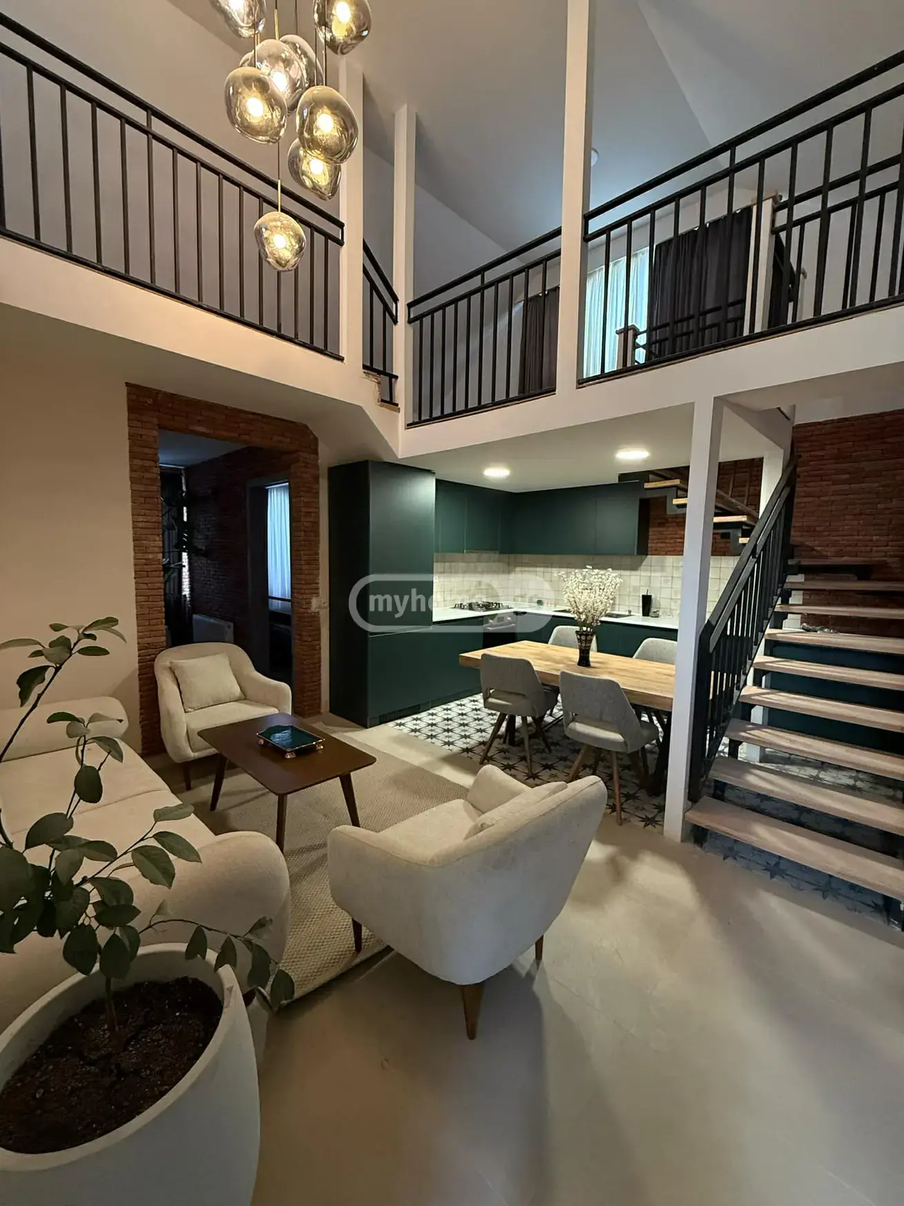6 Room Private House For Rent In Samgori view 4