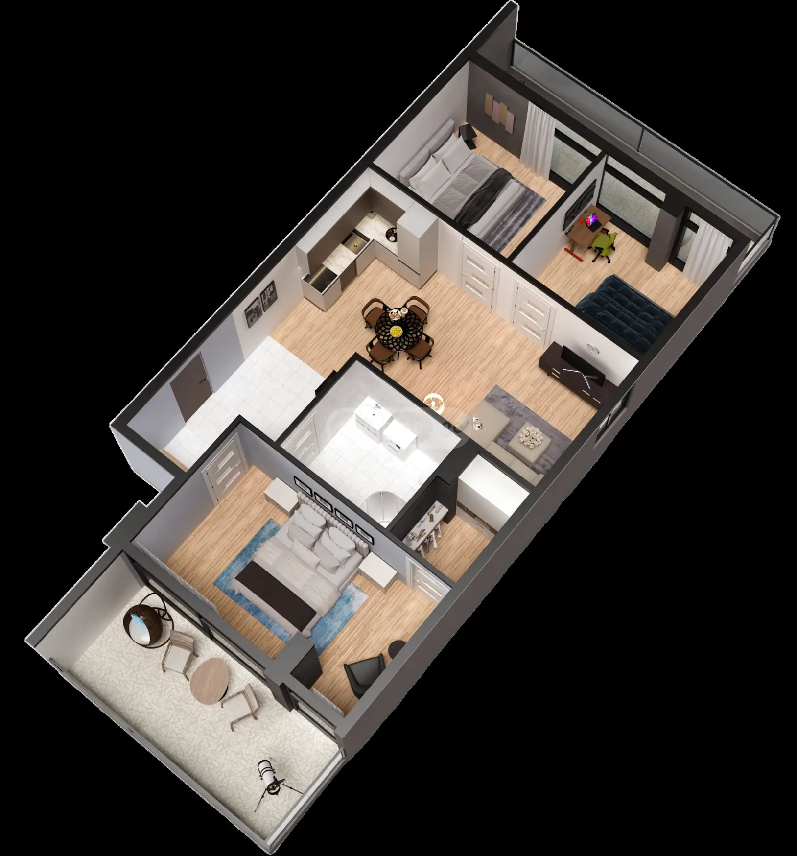 4 Room Apartment For Sale view 4