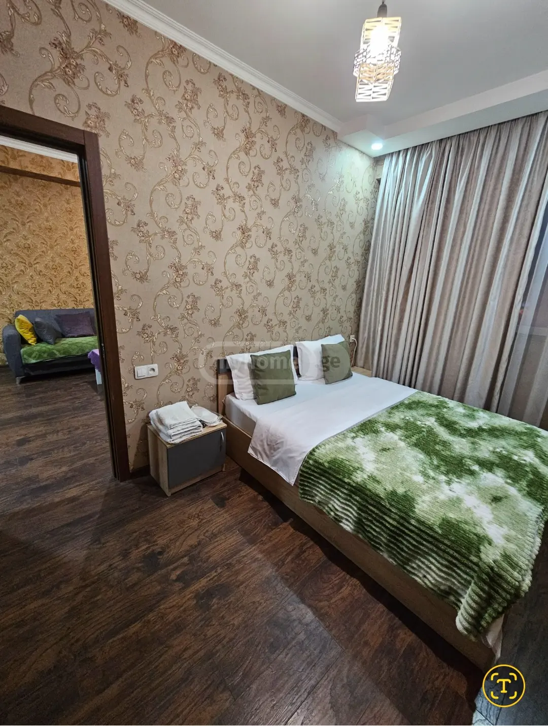 2 Room Apartment Daily Rent In Varketili view 5