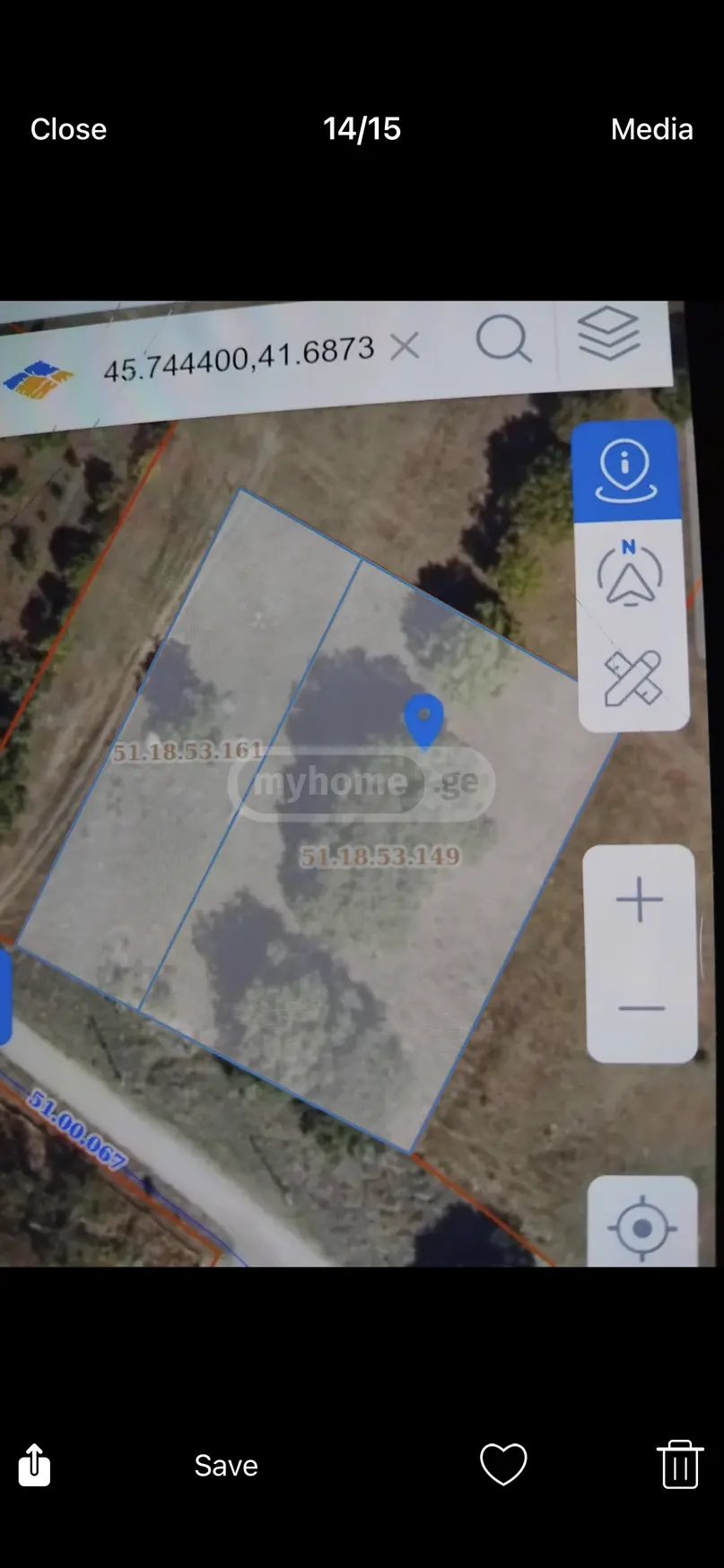 იყიდება Agricultural Plot In Qodalo, In Gurjaani Municipalityში view 5