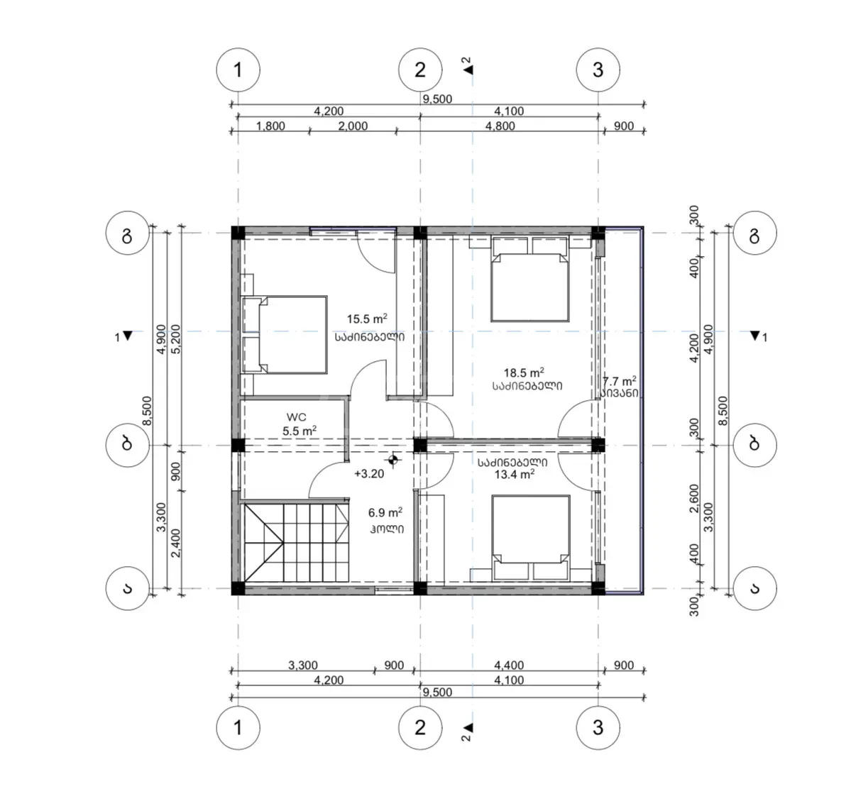 5 Room Country House For Sale view 3