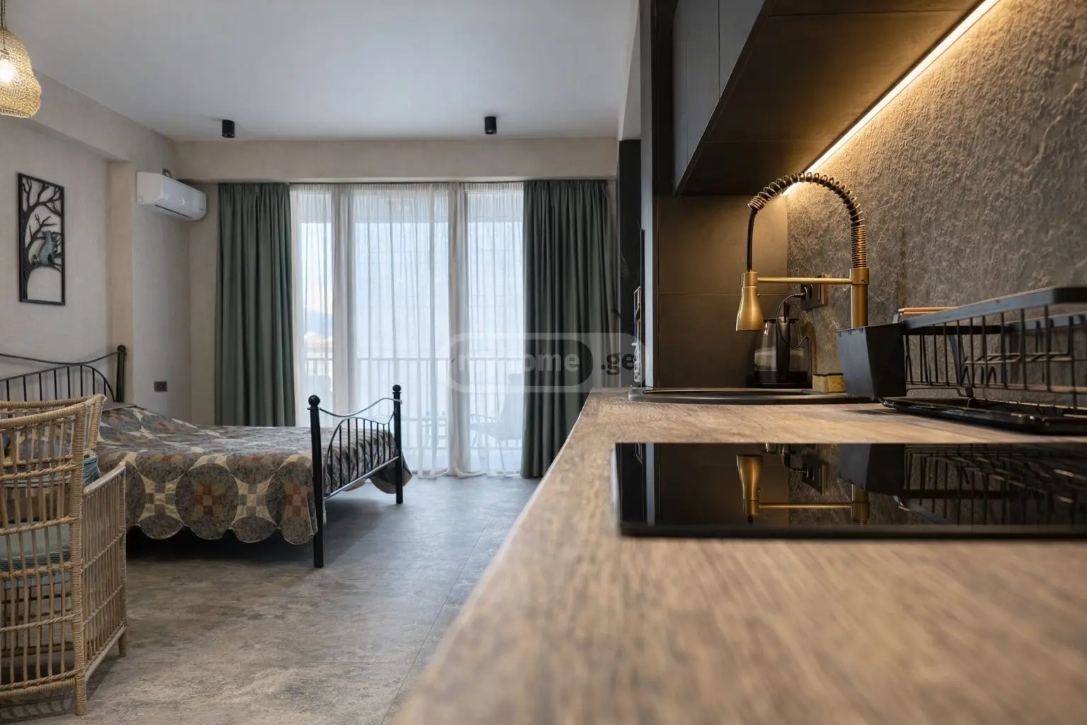 2 Room Apartment Daily Rent In Digomi view 5