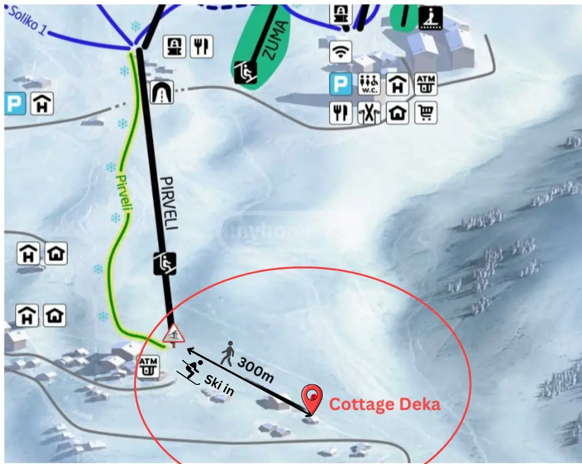 2 Room Private House Daily Rent In Gudauri view 14