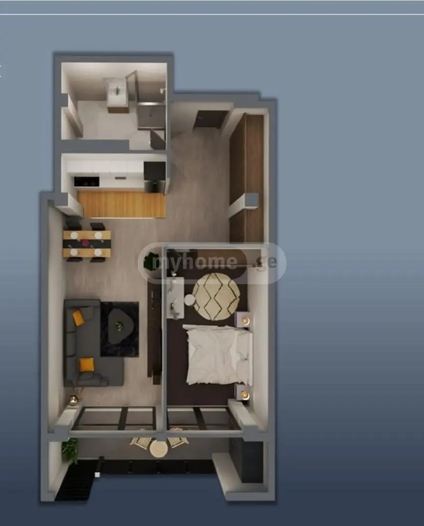 2 Room Apartment For Sale view 2