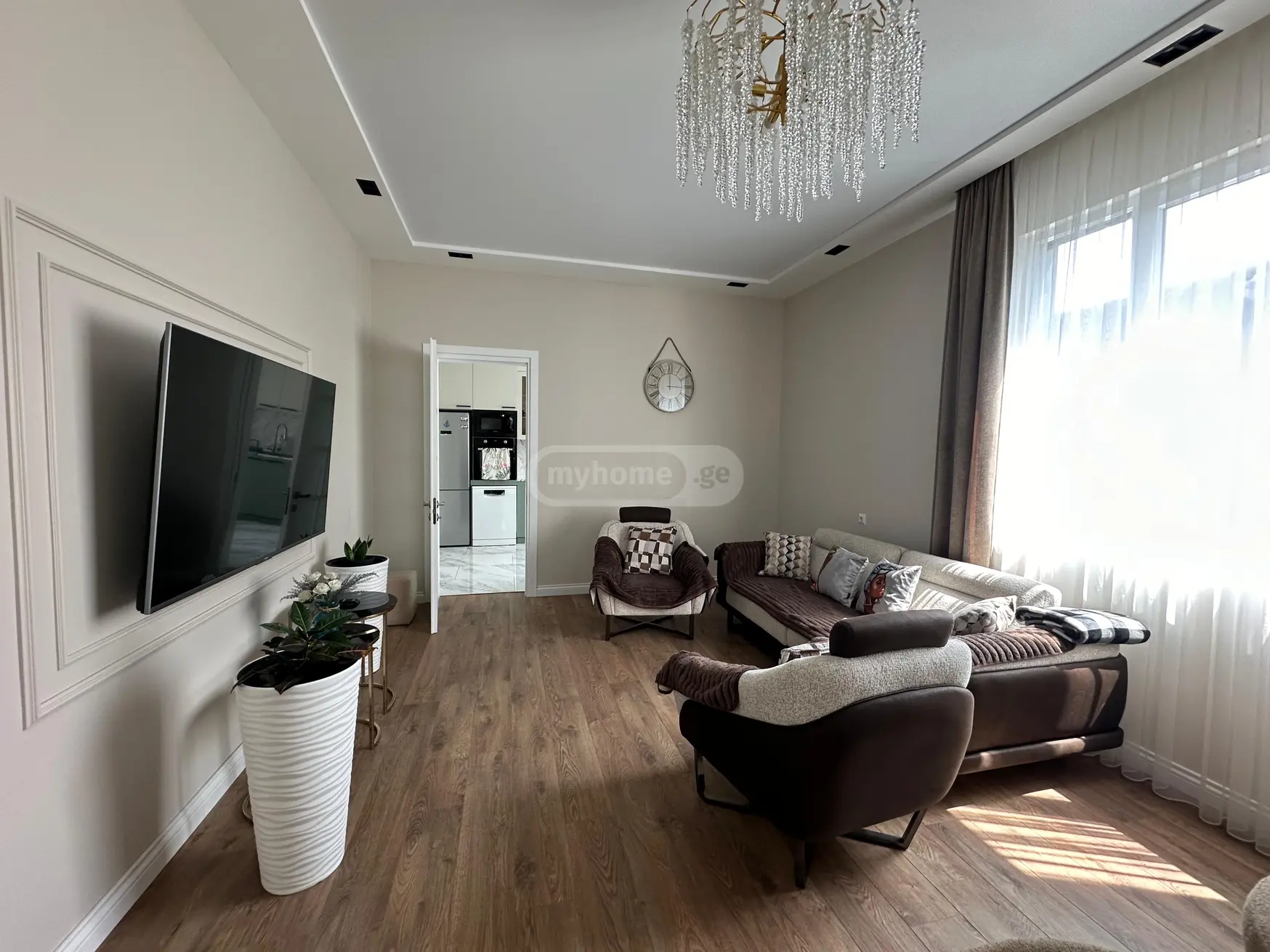 4 Room Private House For Rent Aeroportis Ubani, In Batumi view 3