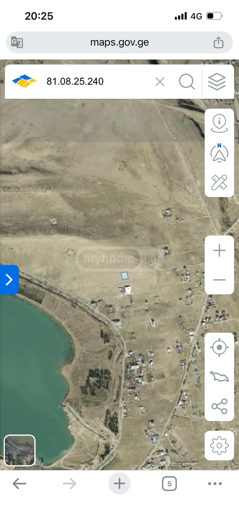 Agricultural Plot For Sale In Varketili view 9