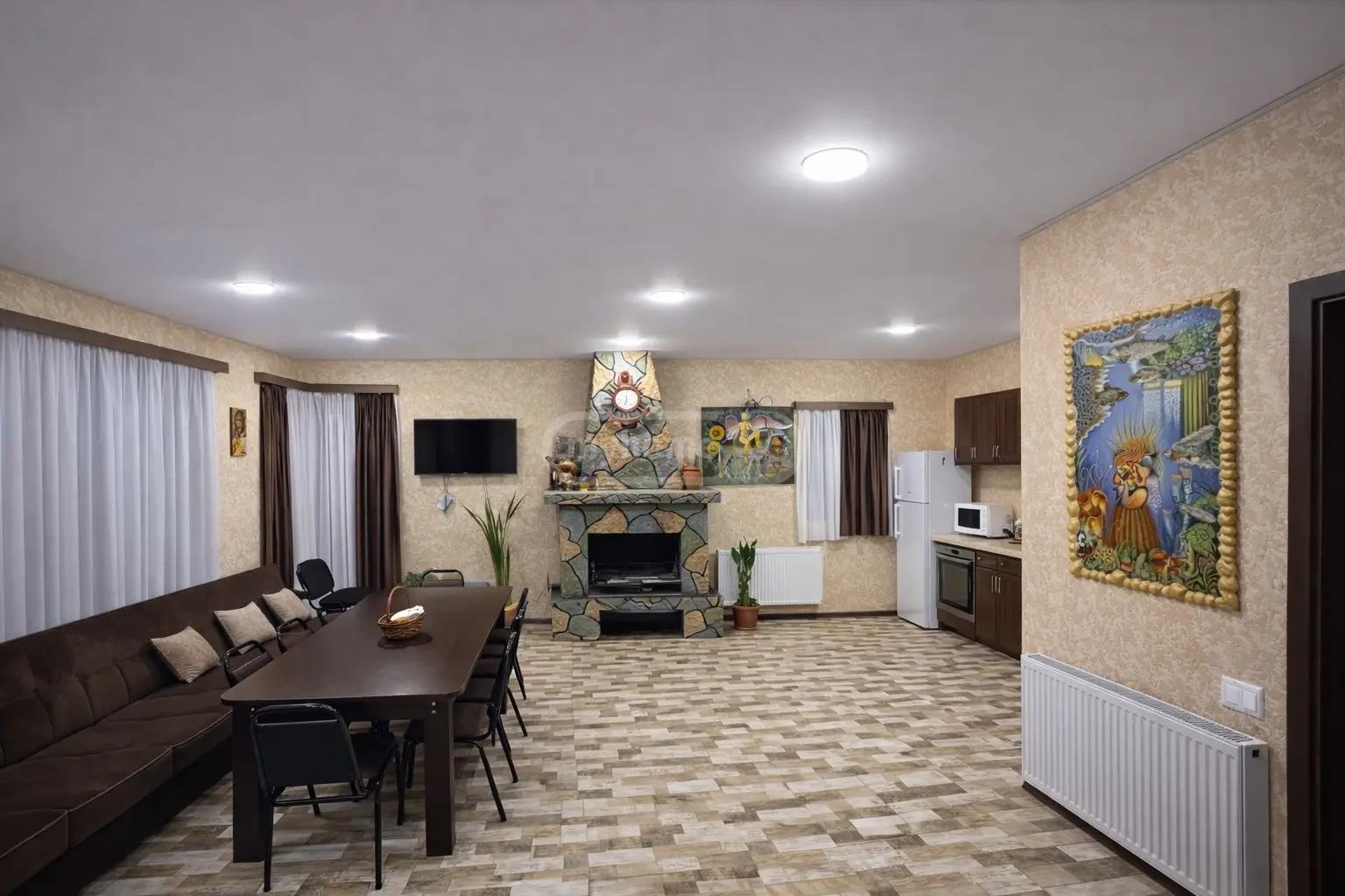 4 Room Country House Daily Rent In Kavtiskhevi, In Kaspi Municipality view 9