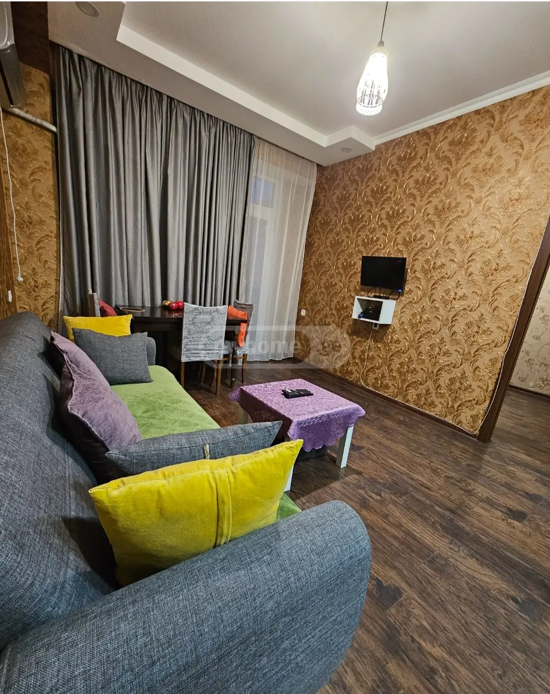 2 Room Apartment Daily Rent In Varketili view 3