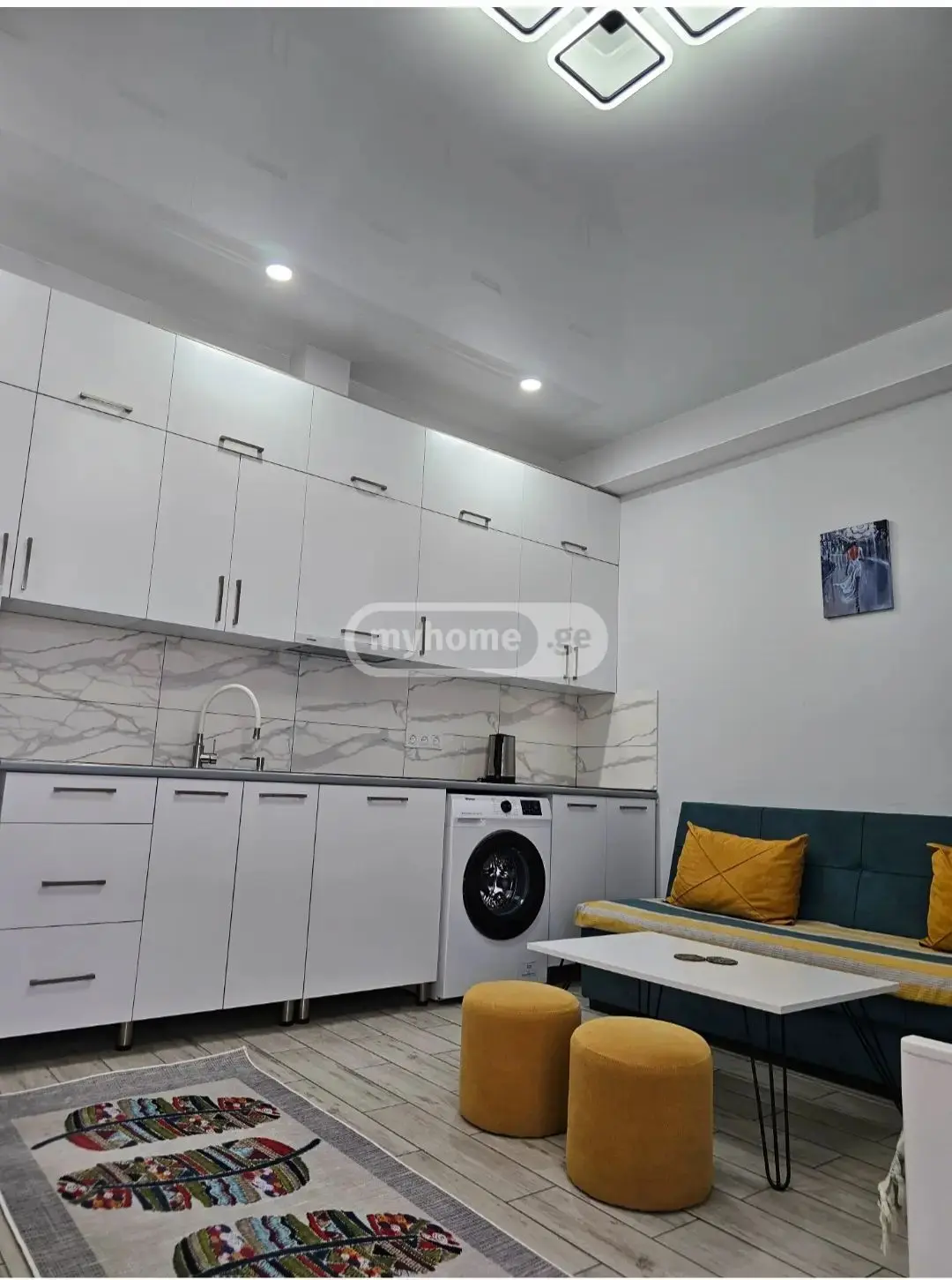 1 Room Apartment Daily Rent In Samgori view 3