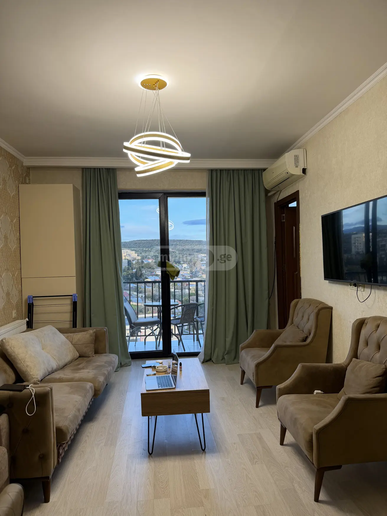 2 Room Apartment Daily Rent In Chugureti view 1