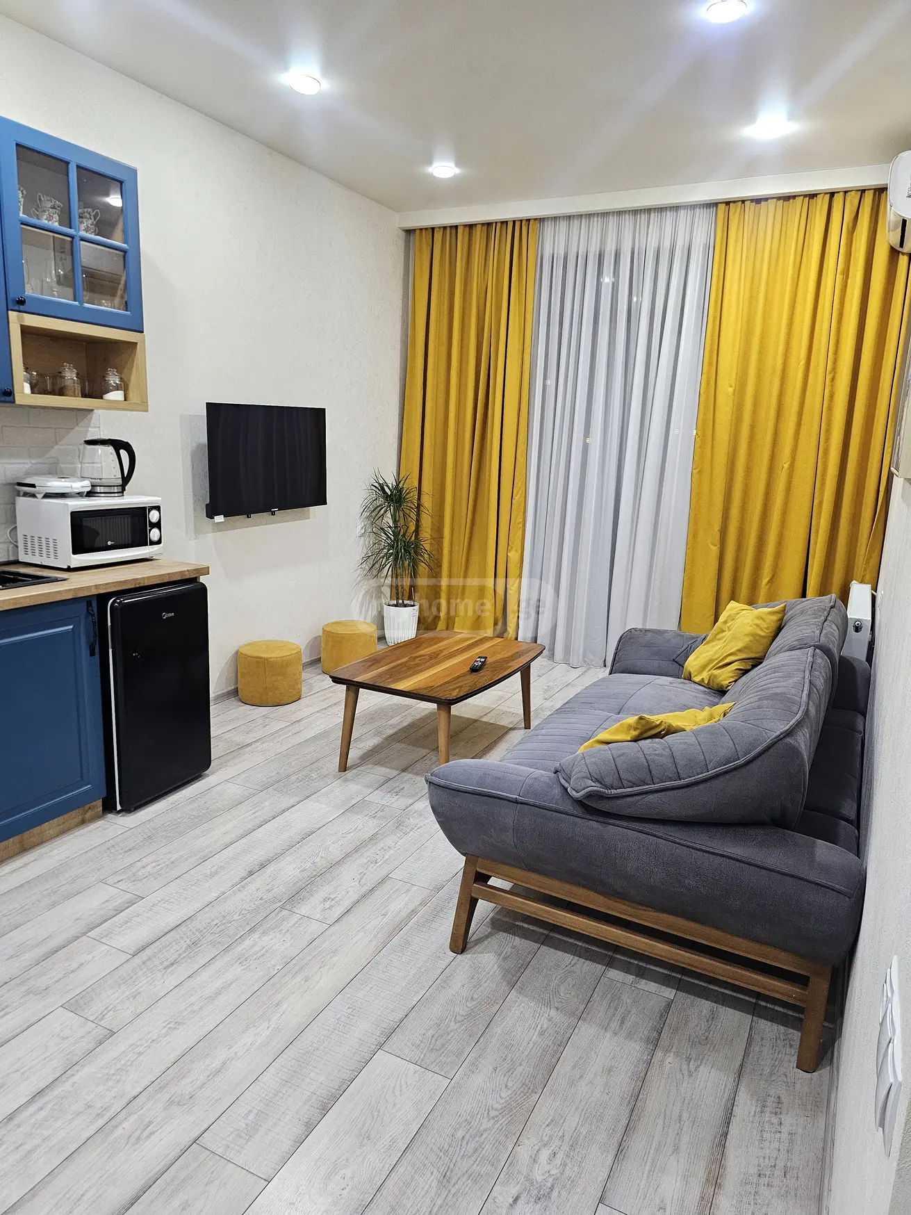 2 Room Apartment Daily Rent In Varketili view 2