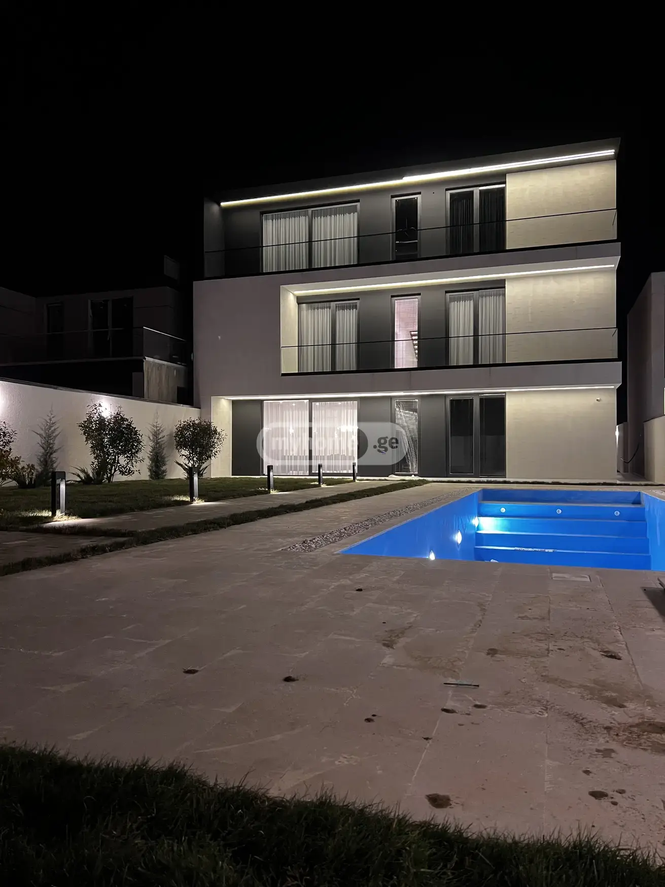 Baron De Baye St: 10-Room House, 470.0 M² | Korter.Ge view 17