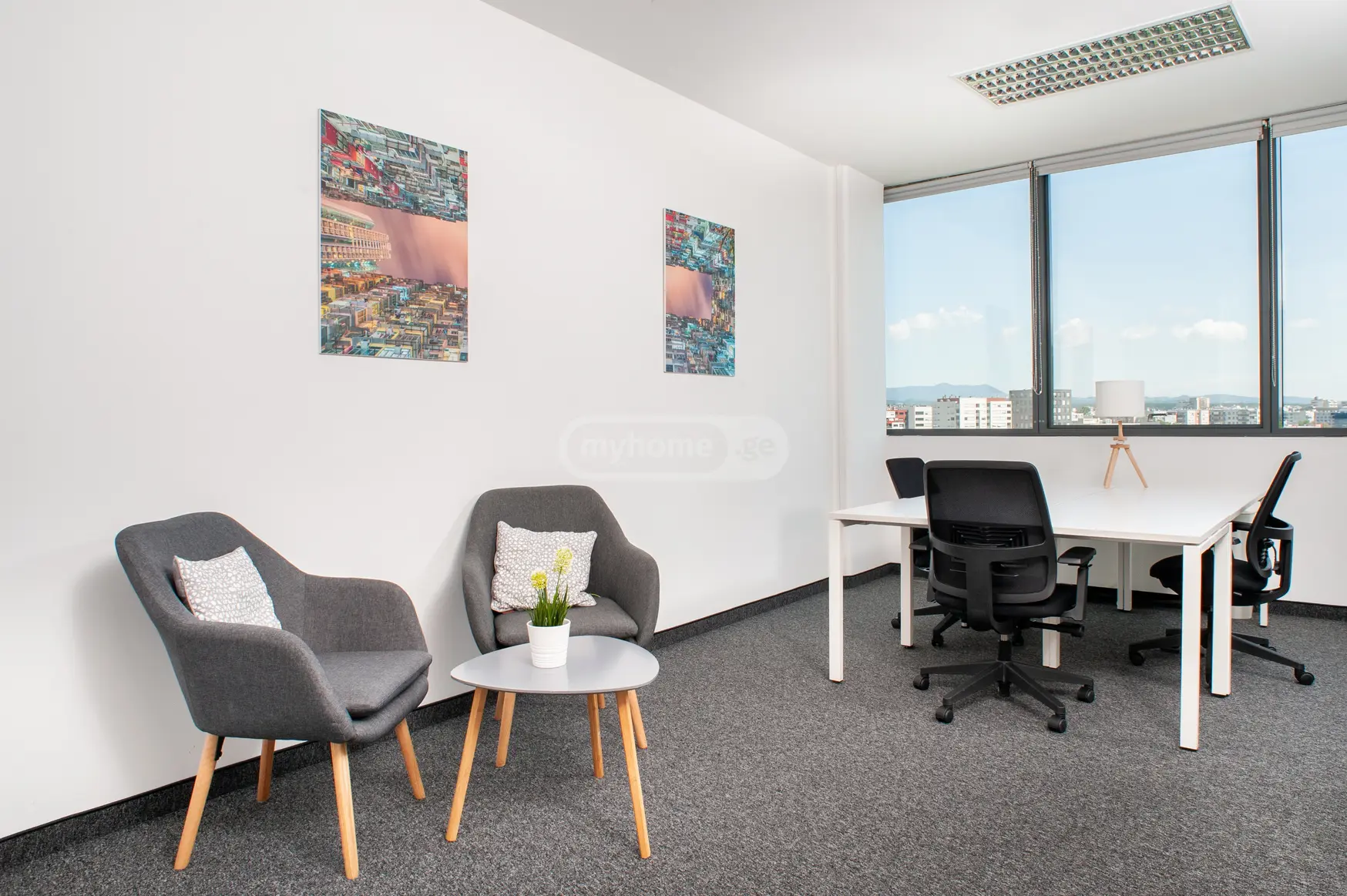 Office Commercial Area For Rent In Sololaki view 1