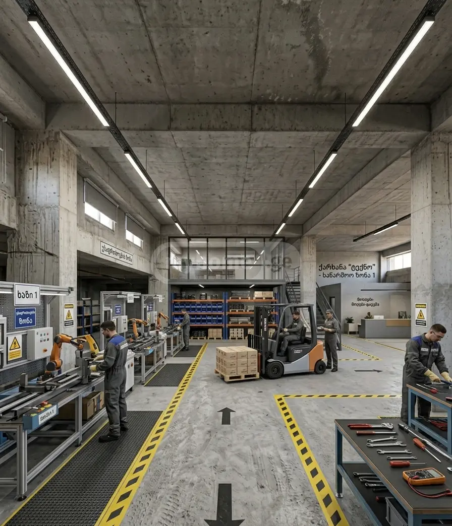 Warehousing Commercial Area For Sale In Isani view 5