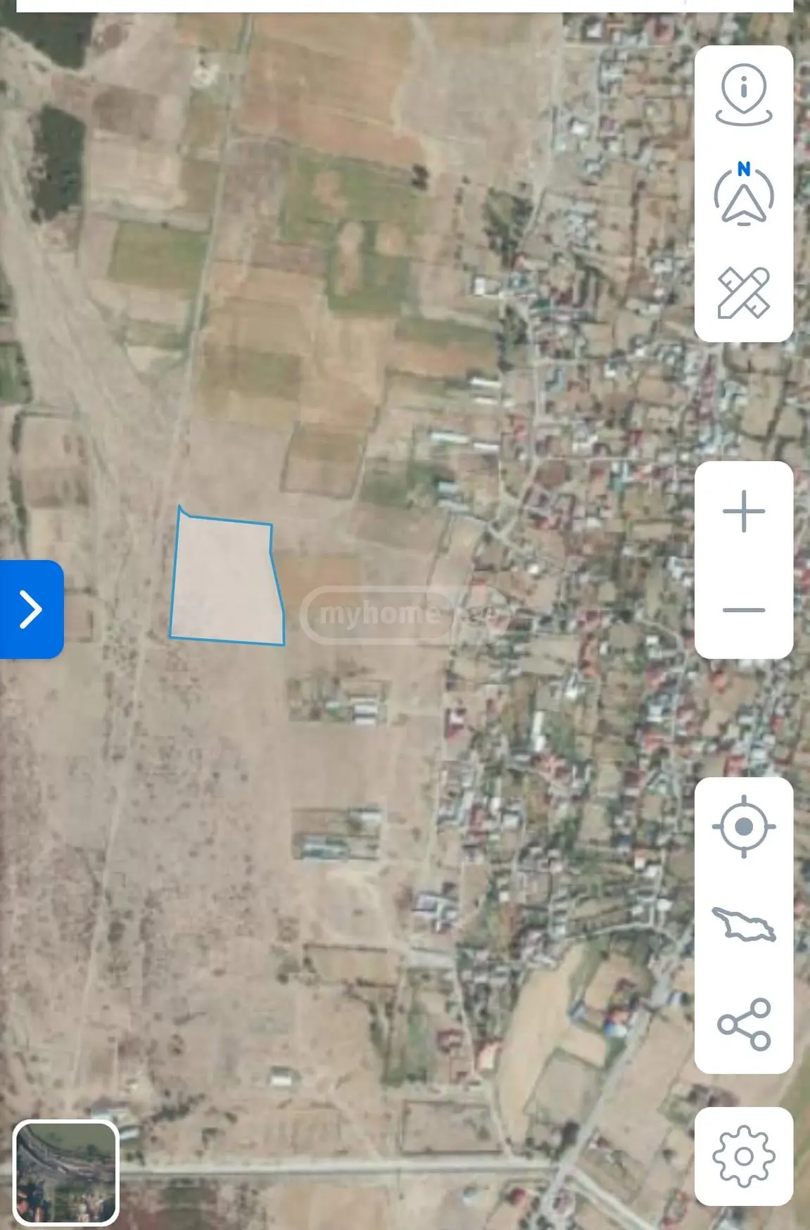 Agricultural Plot For Sale In Lapankuri, In Telavi Municipality view 2